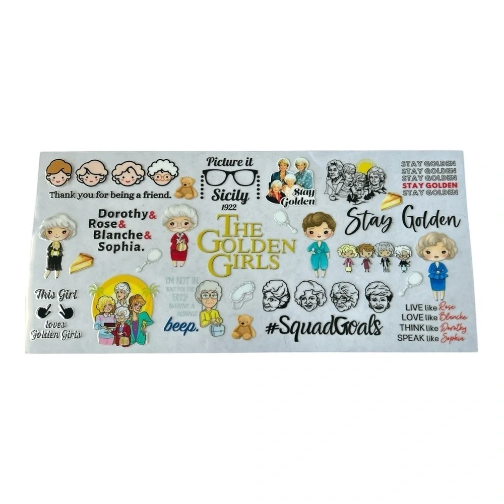 Golden Girls Cup Decal 213
